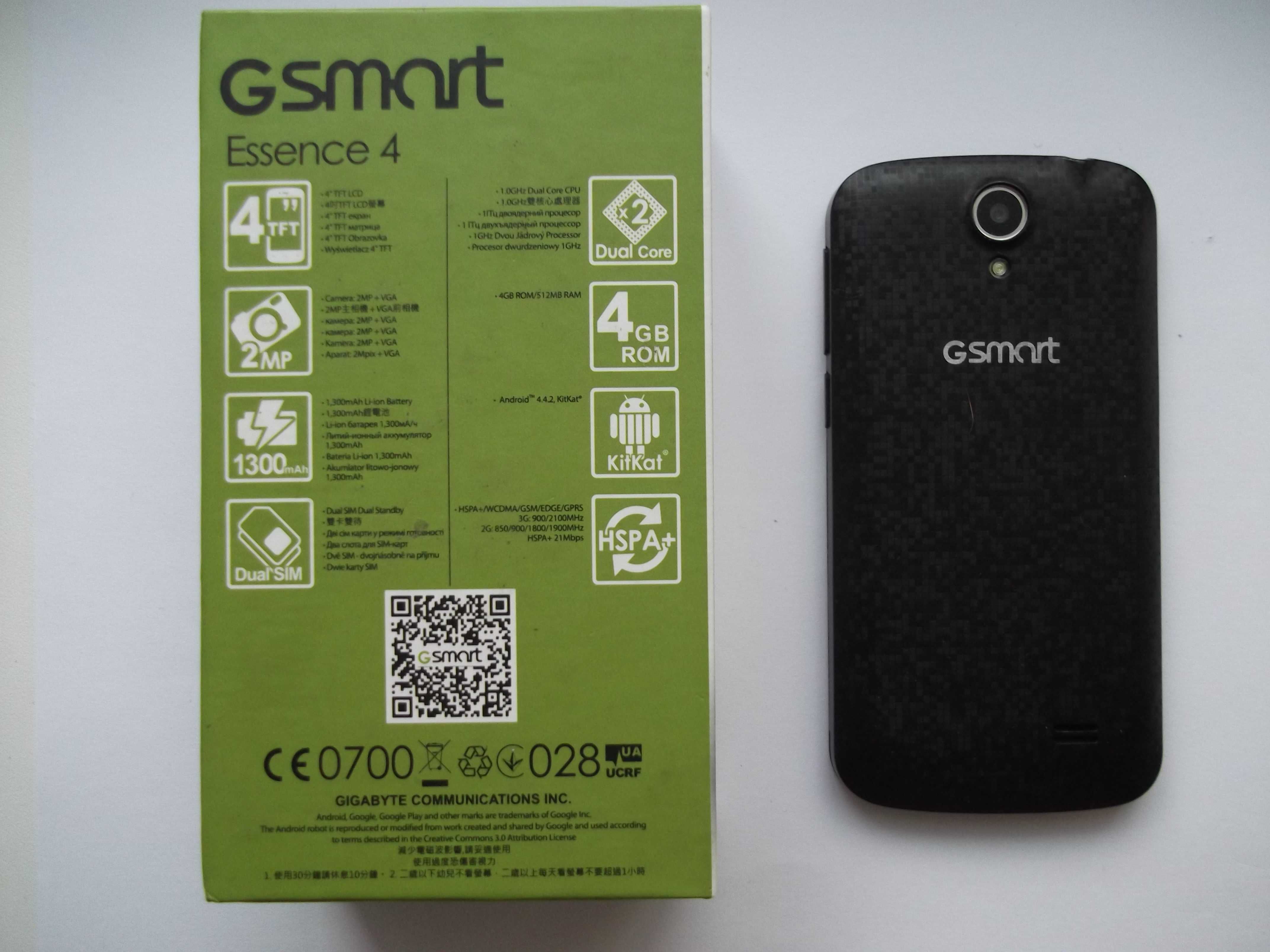 Gsmart essence 4 Польша Полный комплект