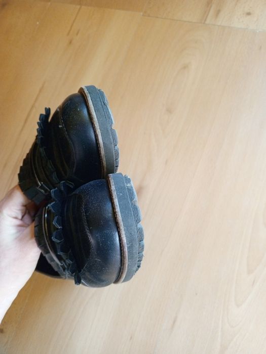 Lasocki 36 mokasyny damskie skórzane espadryle saszki loafersy