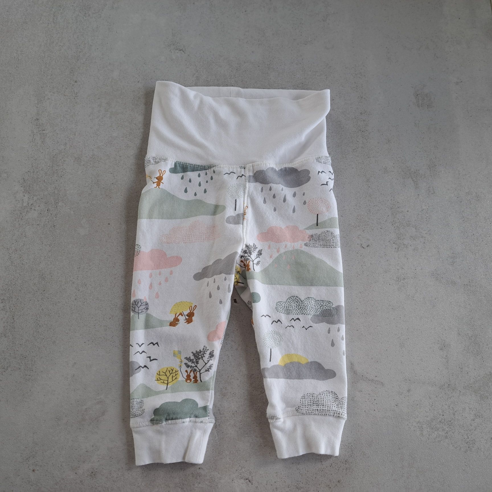 Spodnie półśpiochy legginsy Lindex