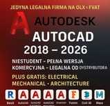 Legal full NO-STUDENT licencja Autodesk AutoCAD 3DS Robot Maya FIRMAfv