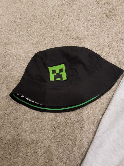 Spodnie dresowe minecraft r. 146 plus czapka minecraft