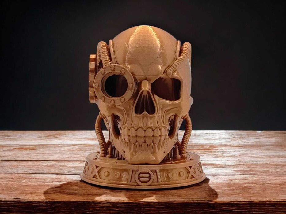Figurka Steampunkowa Czaszka - Idealny prezent dla fanów Steampunk