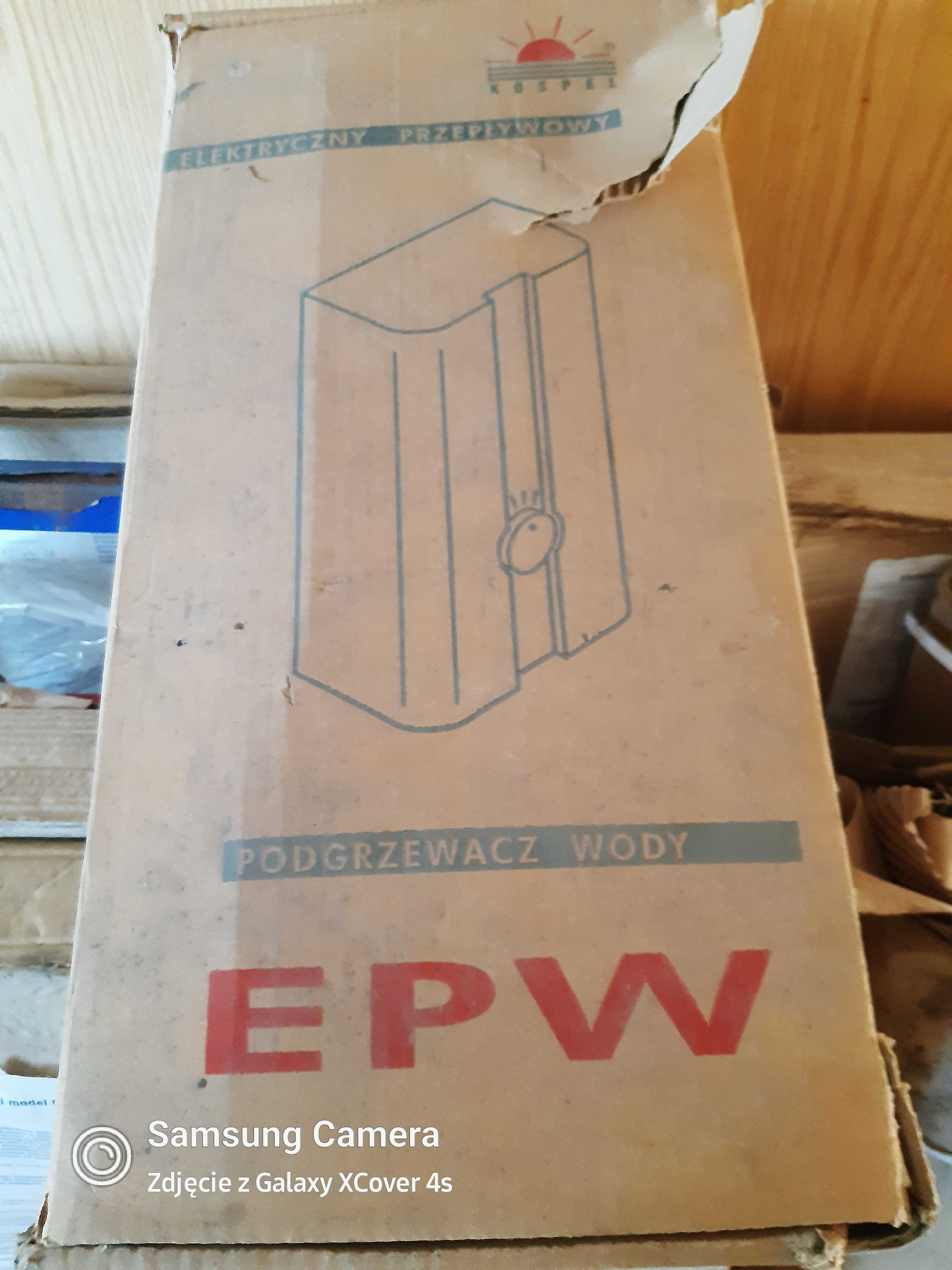 podgrzewacz wody fabr. nowy. EPW - 12