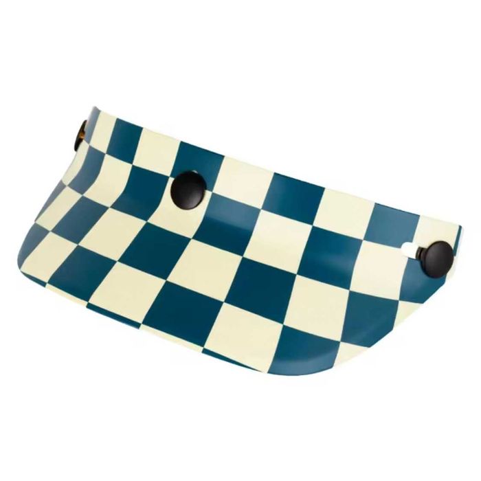 Pala universal 3 molas para capacete aberto - protecção anti-vento