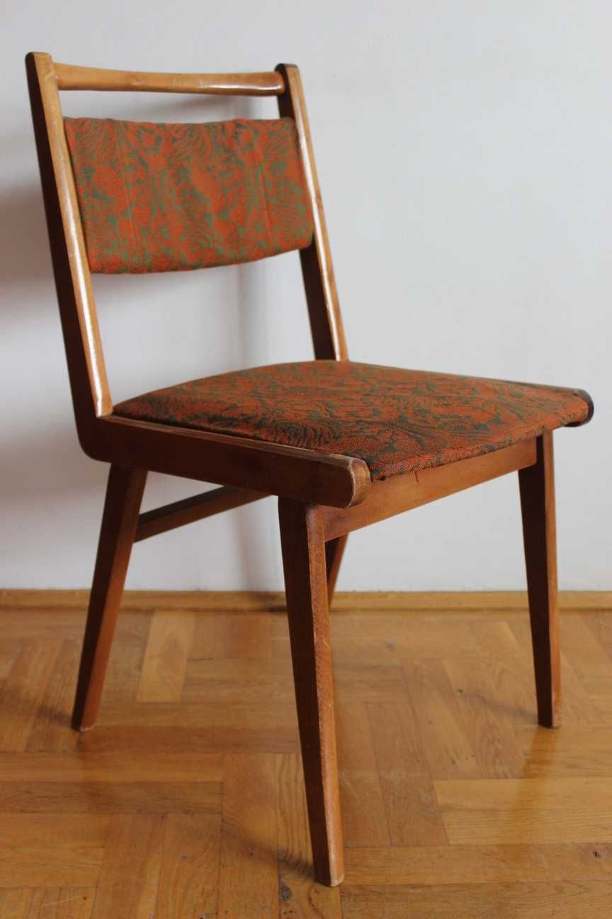 2x Krzesło Patyczak - Design PRL Vintage Retro Loft Fameg Radomsko