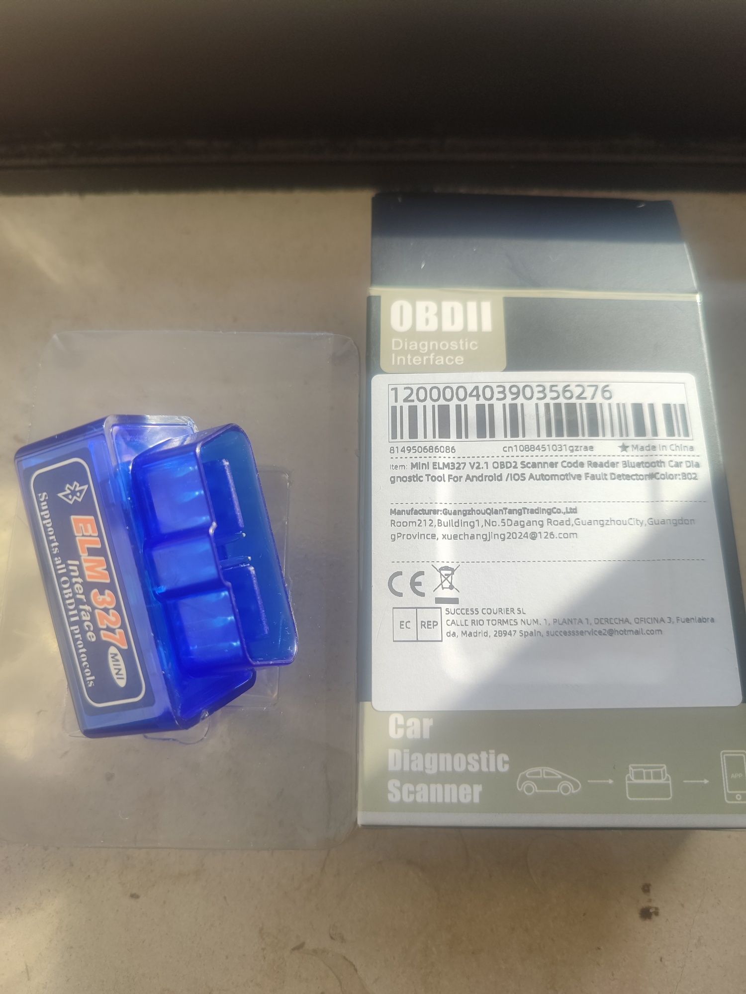 OBD2 ELM327 NOVO