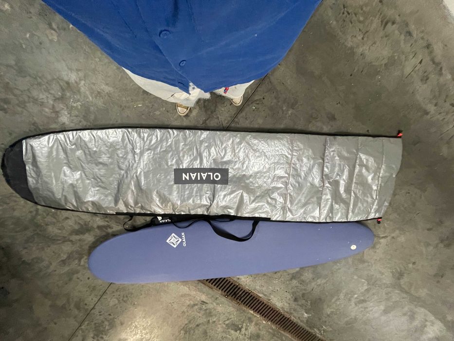 Prancha com Capa de Surf em espuma OLAIAN 7'8''