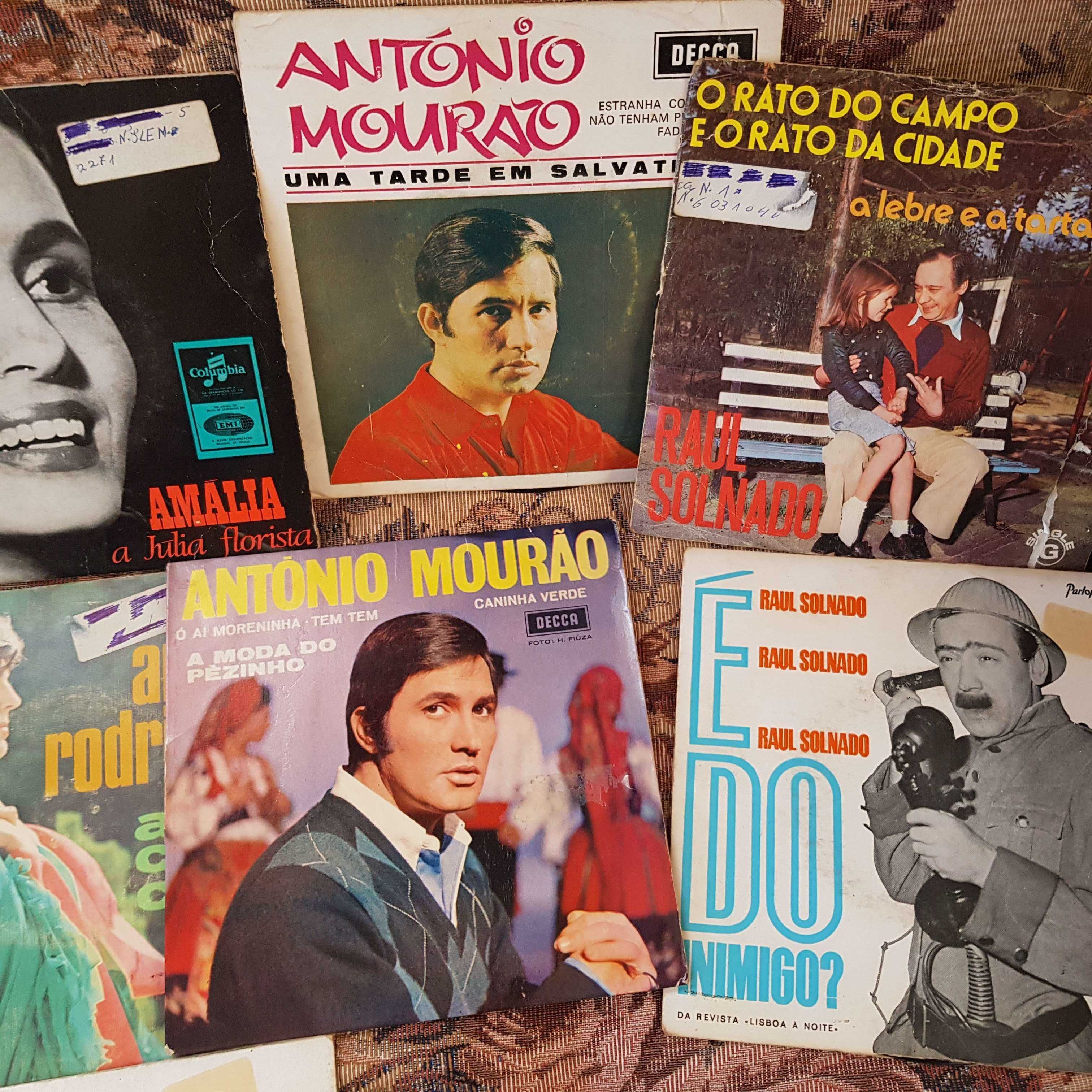 Varios Vinyl de cantores portugueses e internacionais