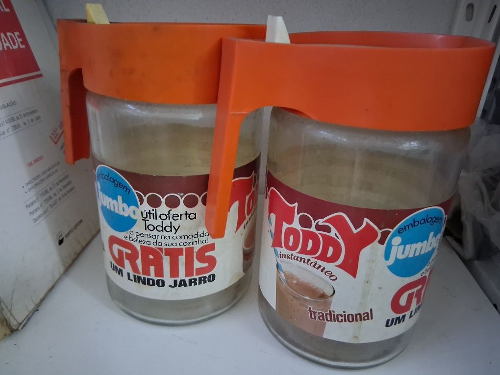 Jarros antigos Toddy