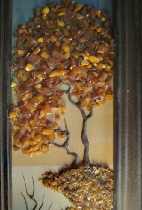 Продам картину з бурштину