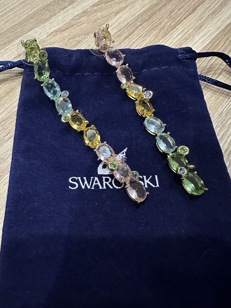 Kolczyki długie Gema Swarovski
