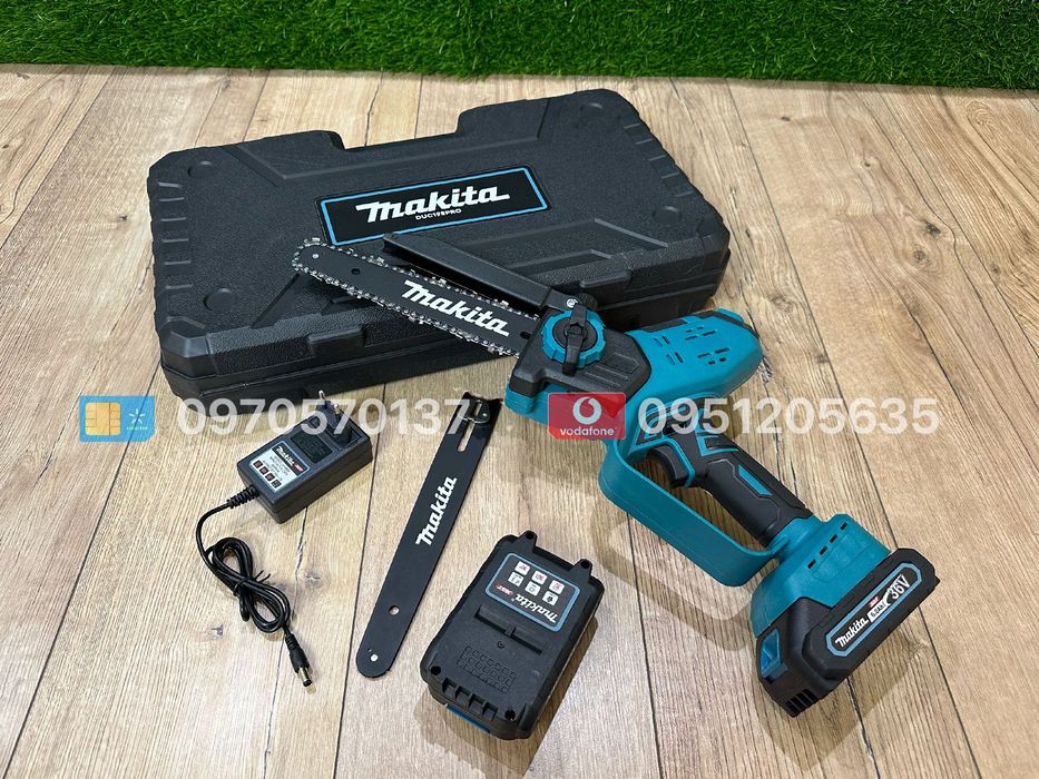 Акумуляторна Міні пилка Makita DUC195Pro 36V 6Ah ланцюгова 2700 об/хв