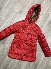 Зимняя куртка на флисе 10-12 лет