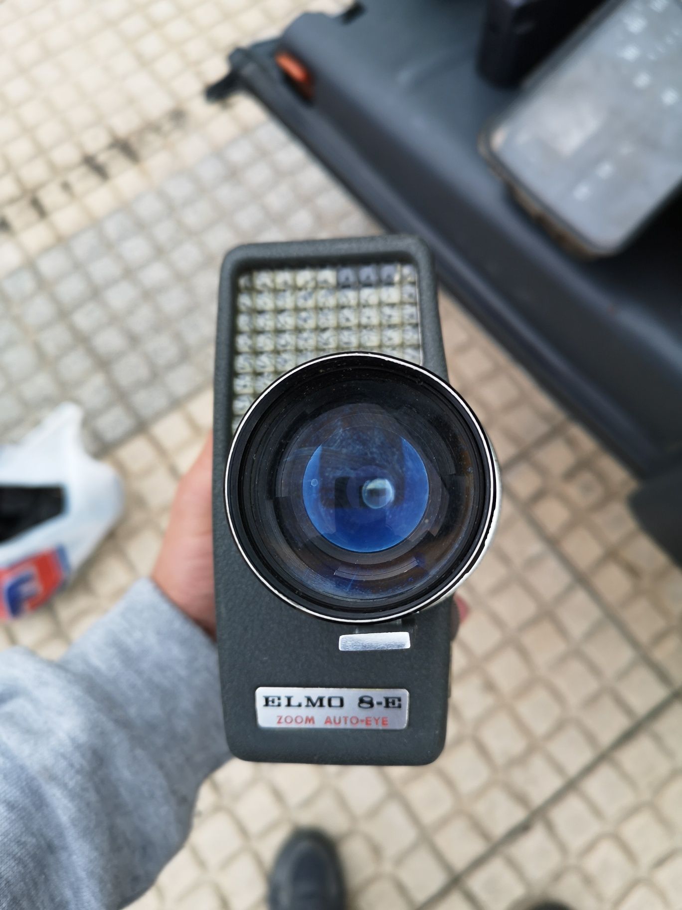 Câmara vintage elmo 8-E zoom auto