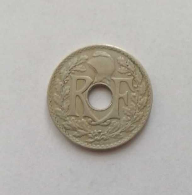 Moneta 10 centymów Francja z 1921 roku