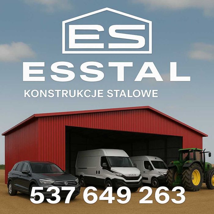 GRAFIT - WIATA - Hala |Magazyn Rolniczy | Garaż Blaszany | - ESSTAL*