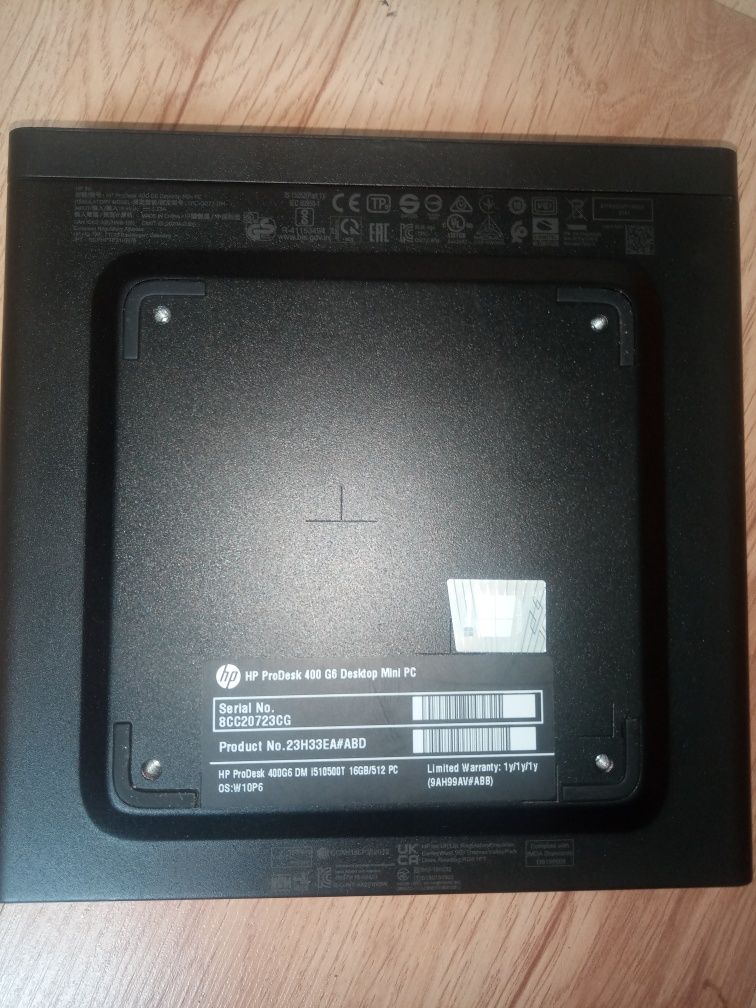 HP ProDesk 400 G6 i5 10500T 16GB/512 PCl