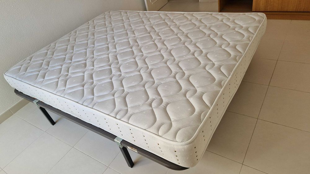 Sommier e Colchão Top Ortopédico Vital, marca Climax 195 cm x 150 cm