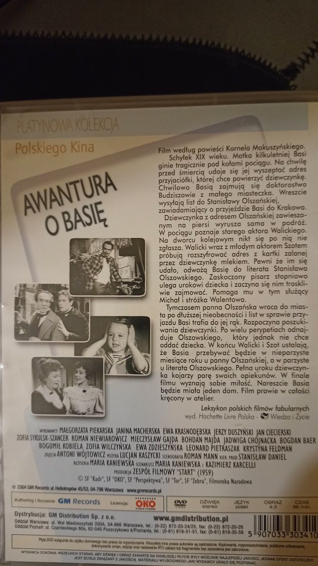 Awantura o Basię DVD