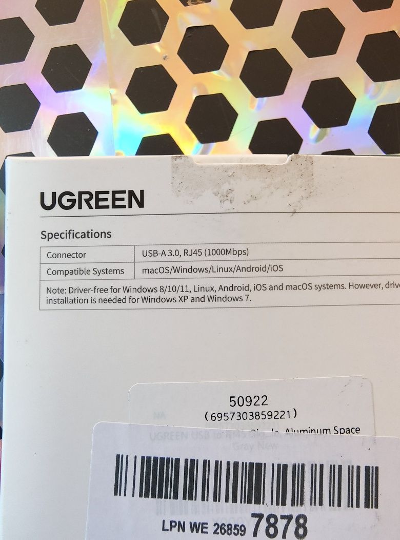Adapter sieciowy USB 1000 Mbps