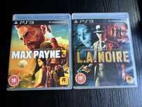 L.a. noire + Max Payne 3 + Red Dead Redemption PS3