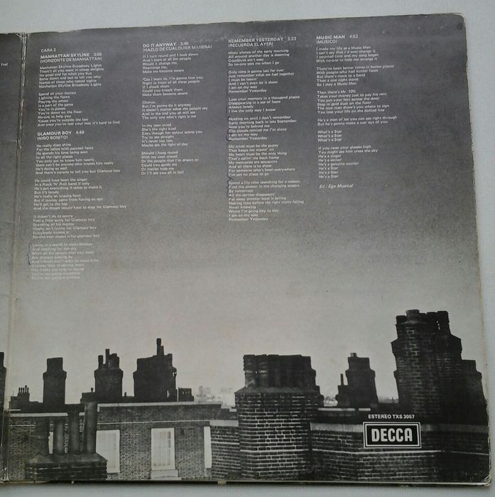 Disco LP em vinil de John Miles - Stranger in the city