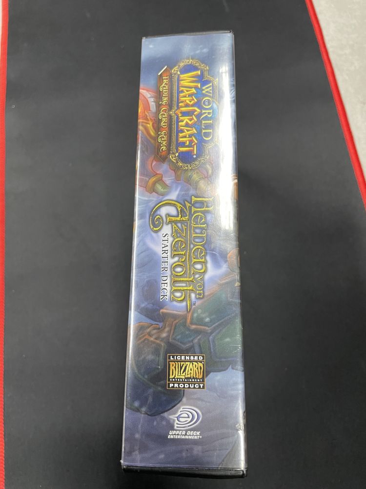 World of Warcraft pudełko do gry karcianej Heroes of Azeroth
