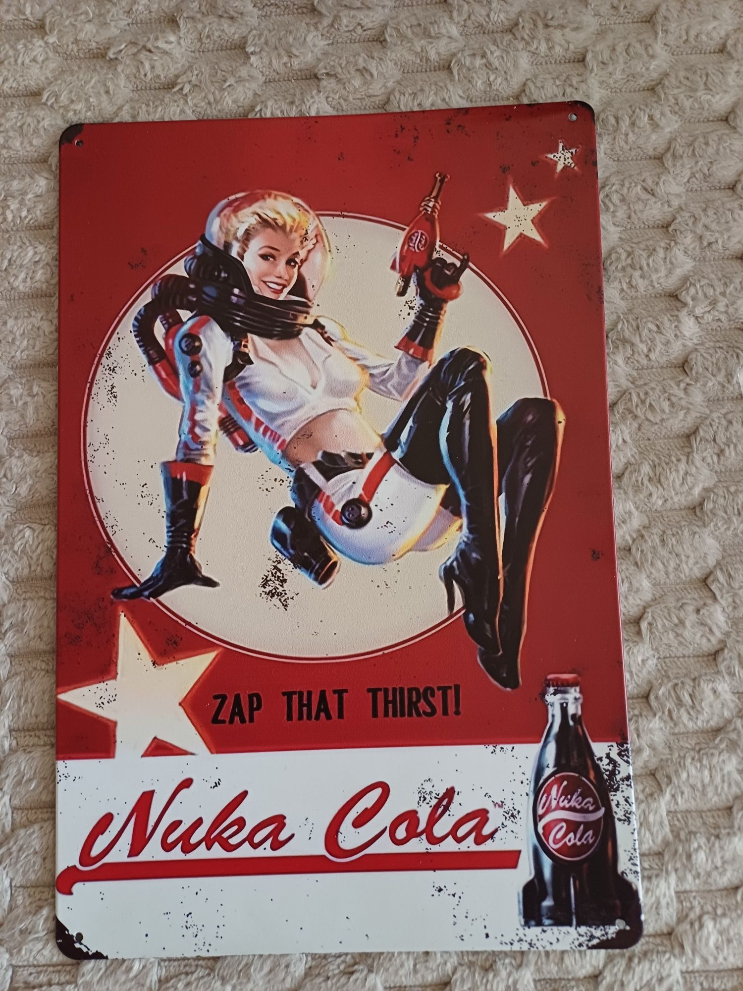 Plakat na metalu Nuka Cola