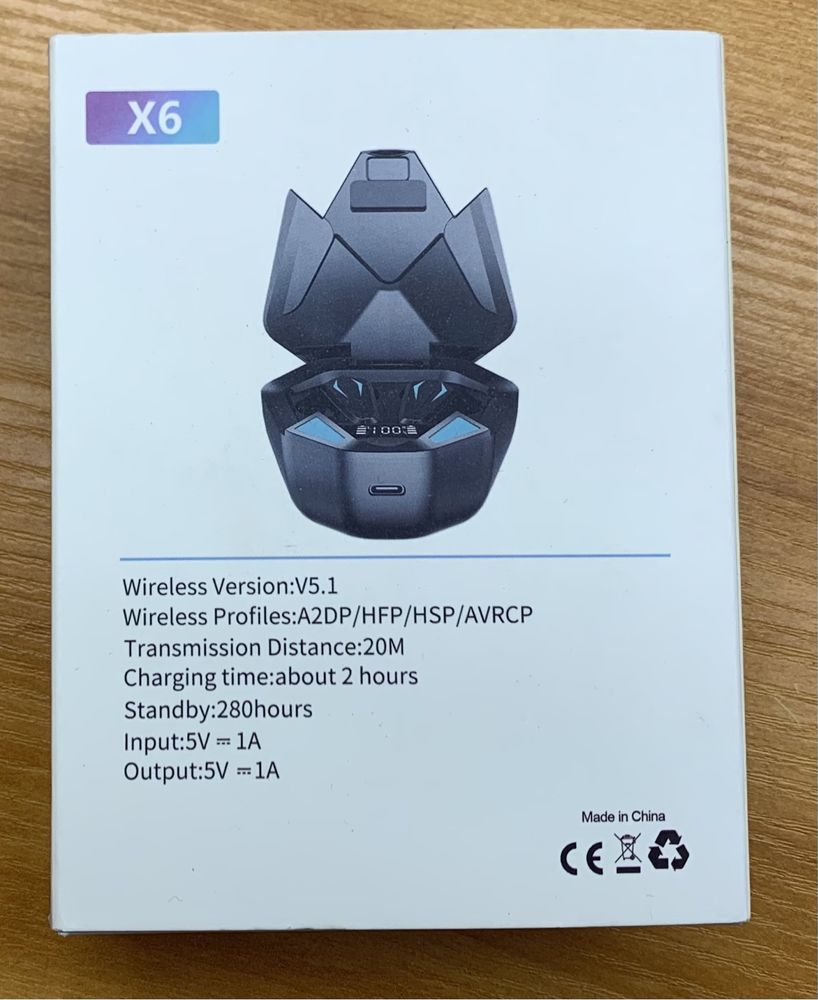 Słuchawki Gamingowe Bluetooth 5.1 USB-C