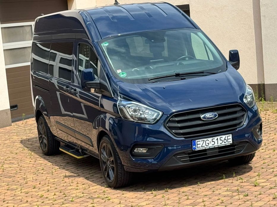 Ford Transit Custom Ford Transit Custom 2020r,9 osób, wysoki, 115 tys, km, Rampa, PFRON.
