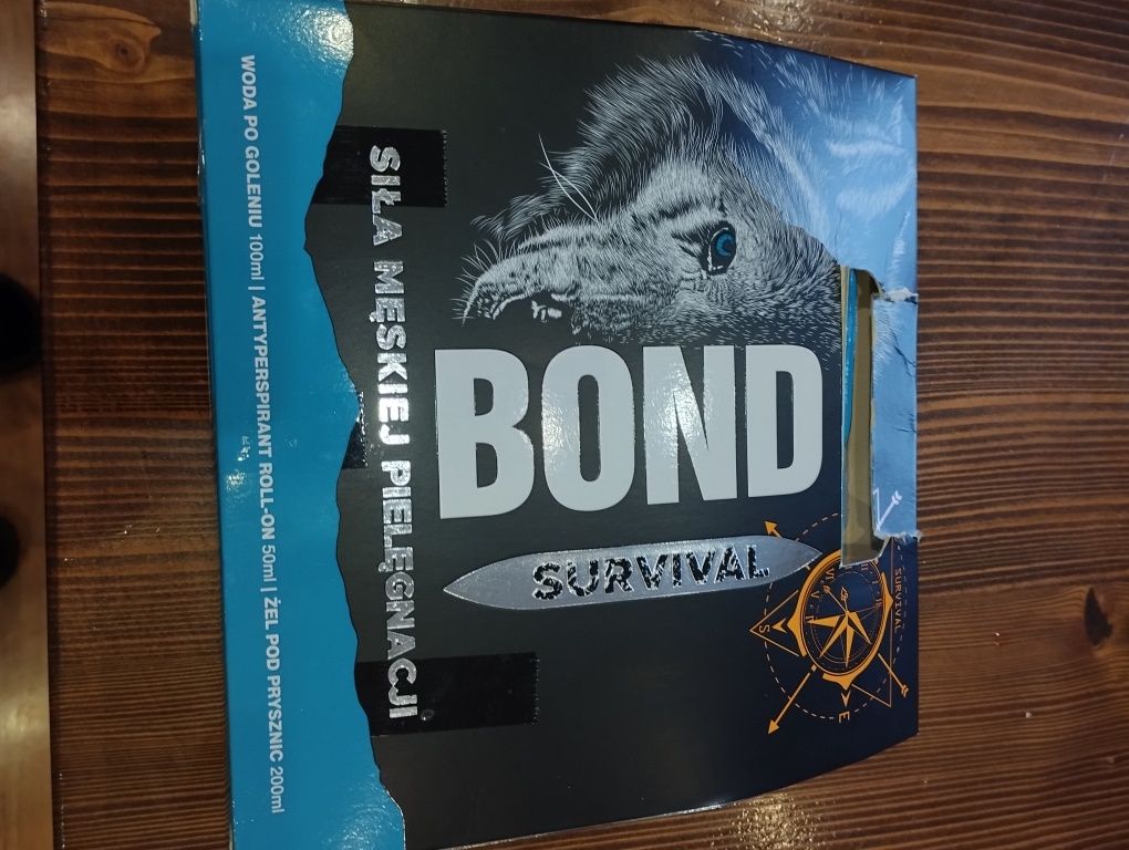 Zestaw  kosmetyków Bond survival nowy