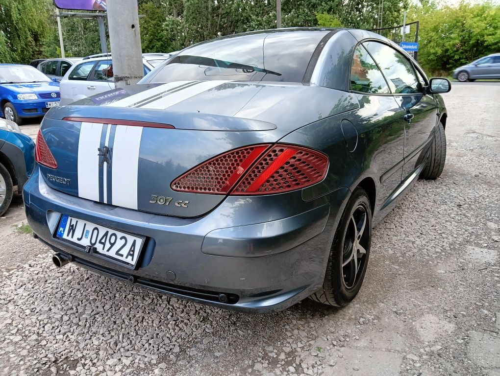 Peugeot 307 CC 2,0 GAZ 03r do jazdy klima elektryka