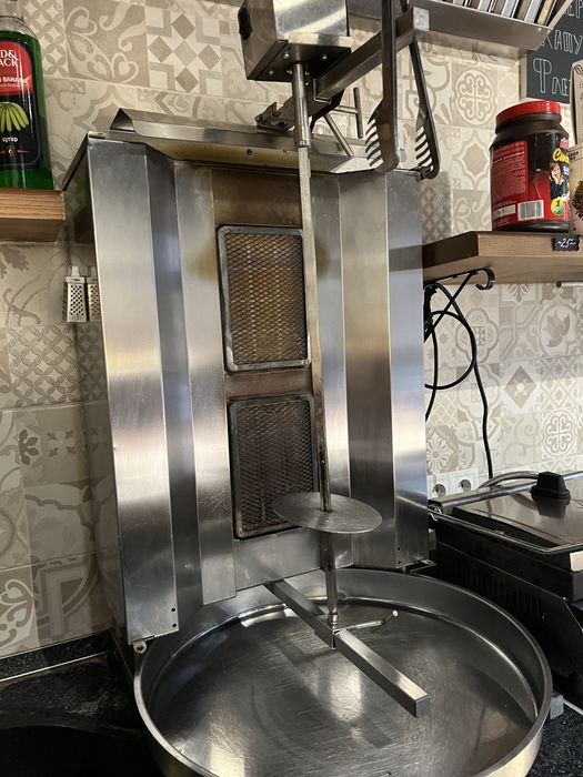 Апарат для шаурми газовий Remta  з верхнім приводом на 2  пальника