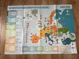 Plakat A1 Terminarz Euro 2020 Przegląd Sportowy