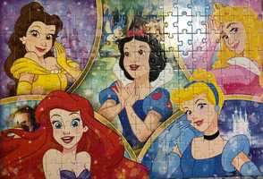 Puzzle Disney Princess(180 peças/+7anos)