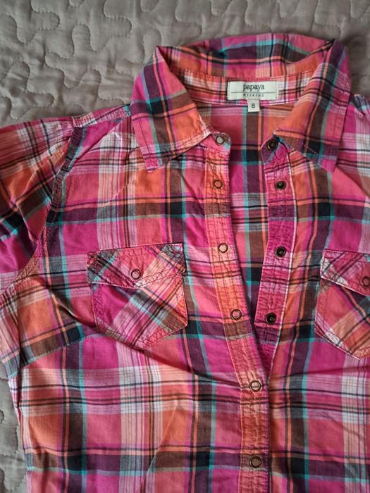 Koszula damska w kratkę