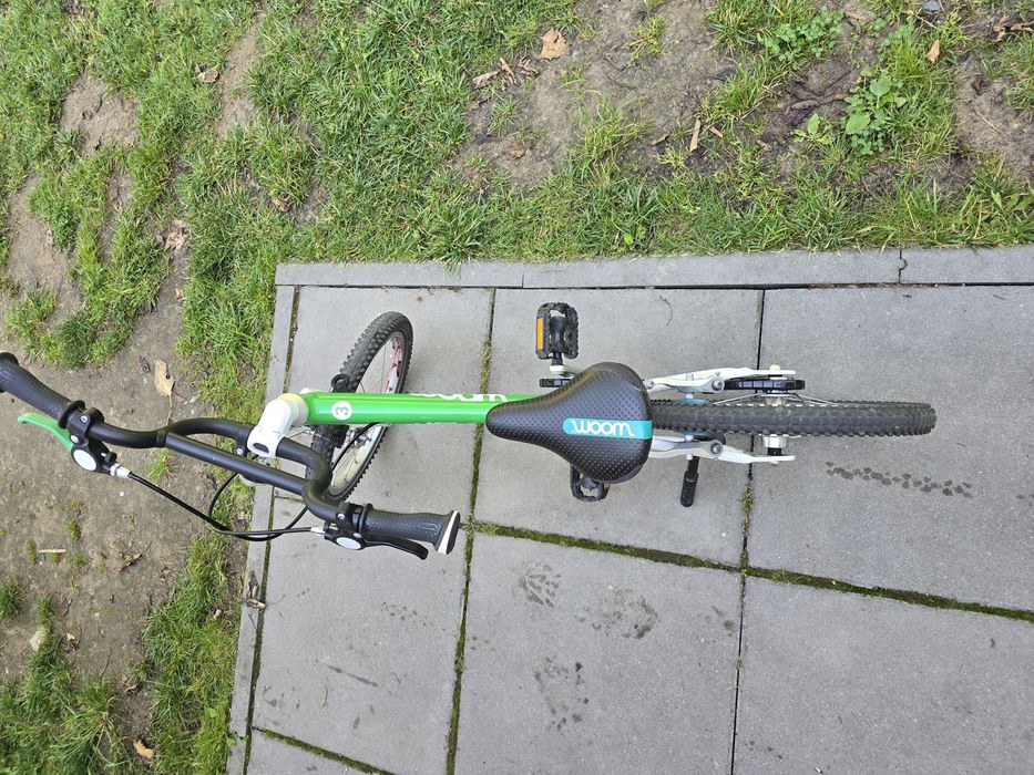 Woom 3 zielony nóżka 16'