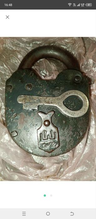 Отличное состояние большой амбарный навесной замок