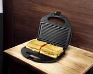 MOCNY Elektryczny Opiekacz 1000W Typ Grill Do Kanapek Panini +GRATIS