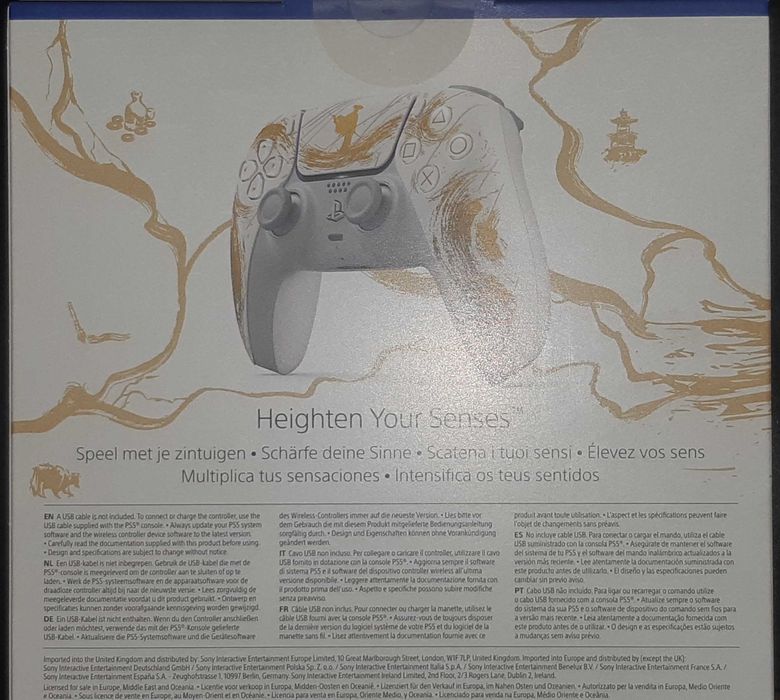 DualSense "Ghost of Yotei" Edição Limitada Gold