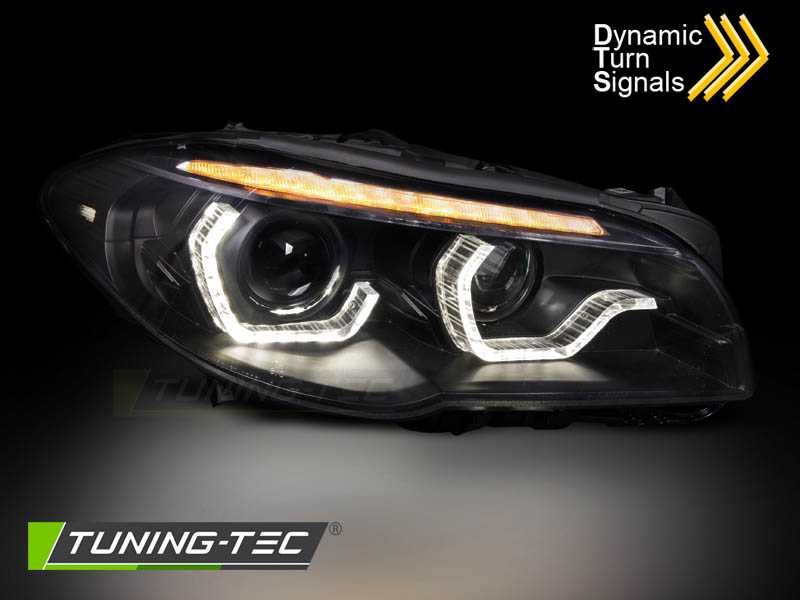 Lampy reflektory przednie przód BMW F10 F11 LCI 13-16 DYNAMIC LED BAR