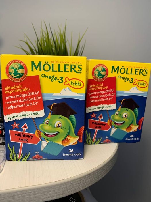 Моллерс жельки рибки омега-3 Moller's omega