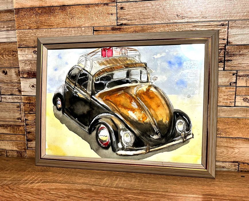 Картина акварель