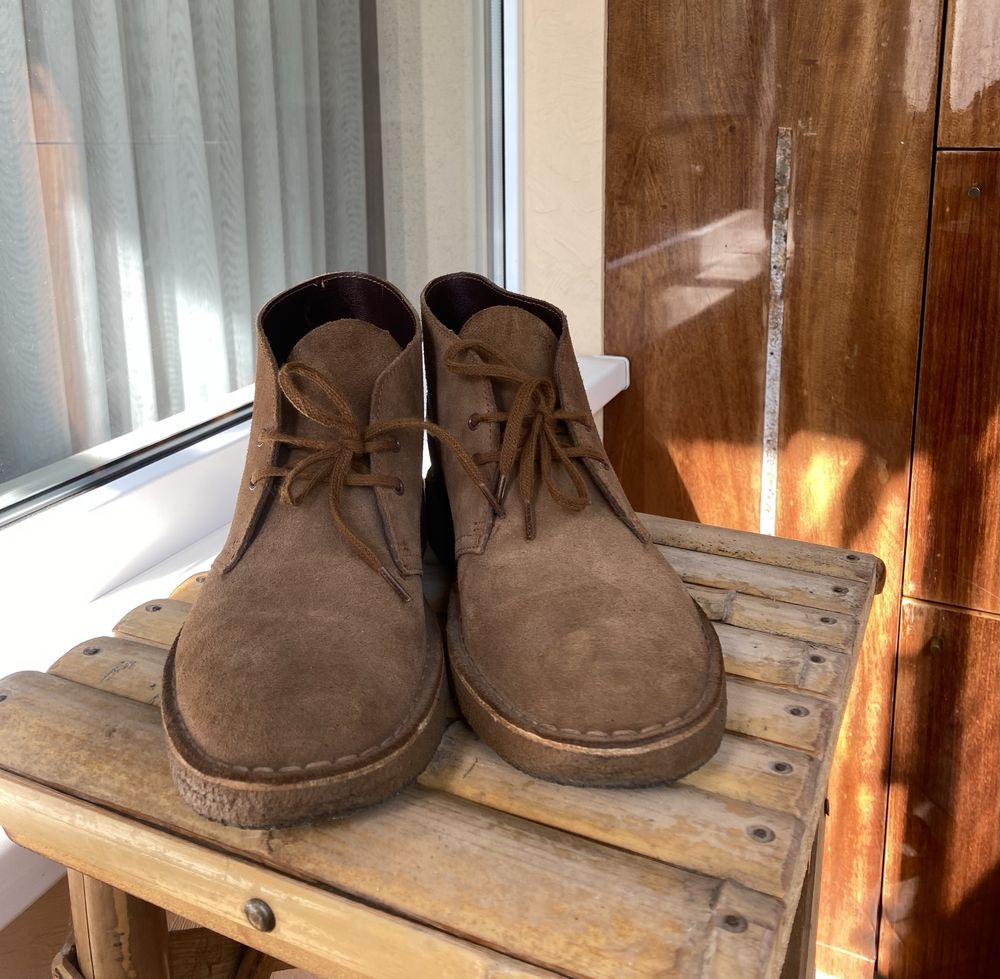Черевики туфлі Clarks Desert boot