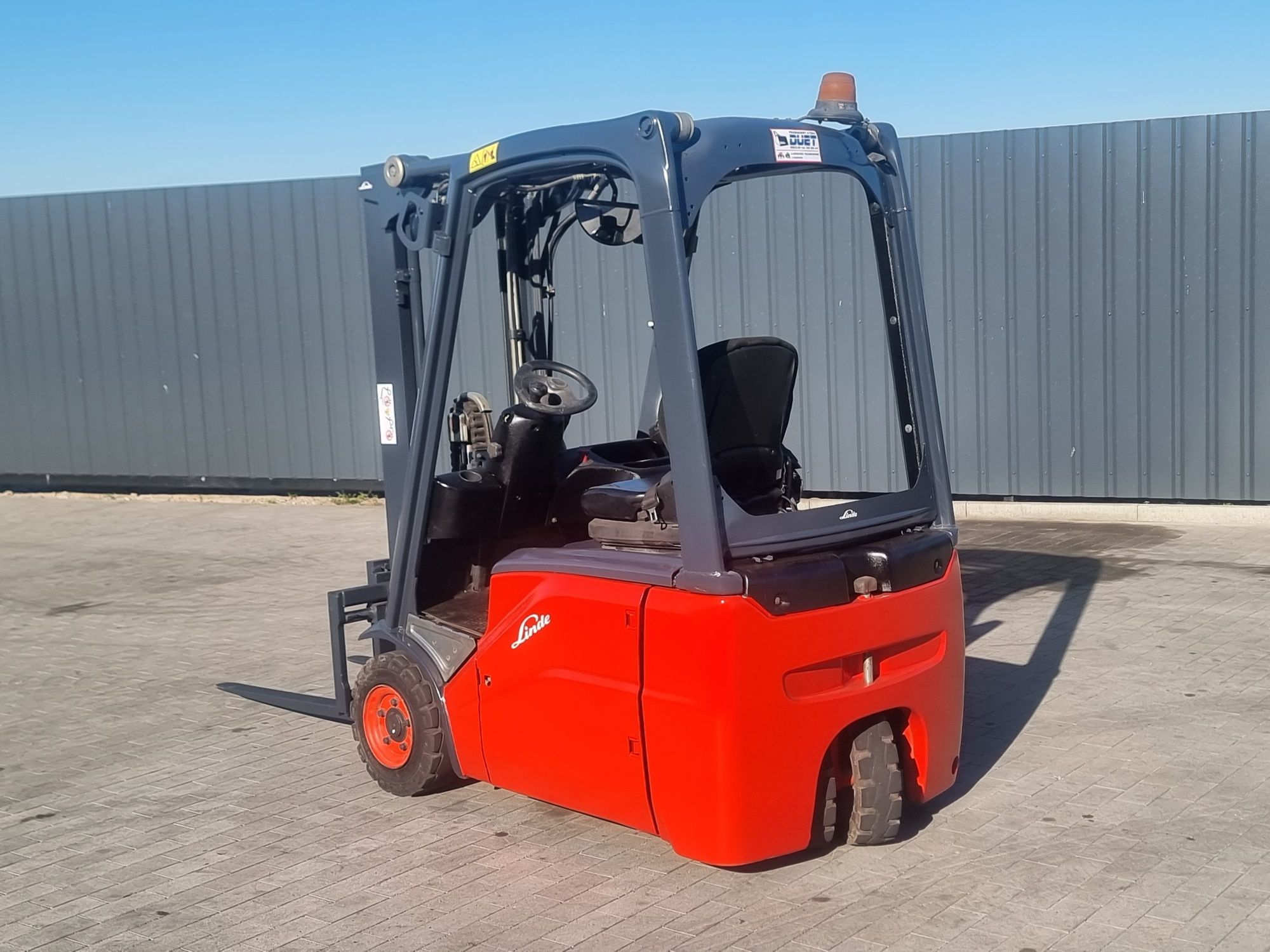 Wózek widłowy Linde E14 Rok 2007 jak nowy