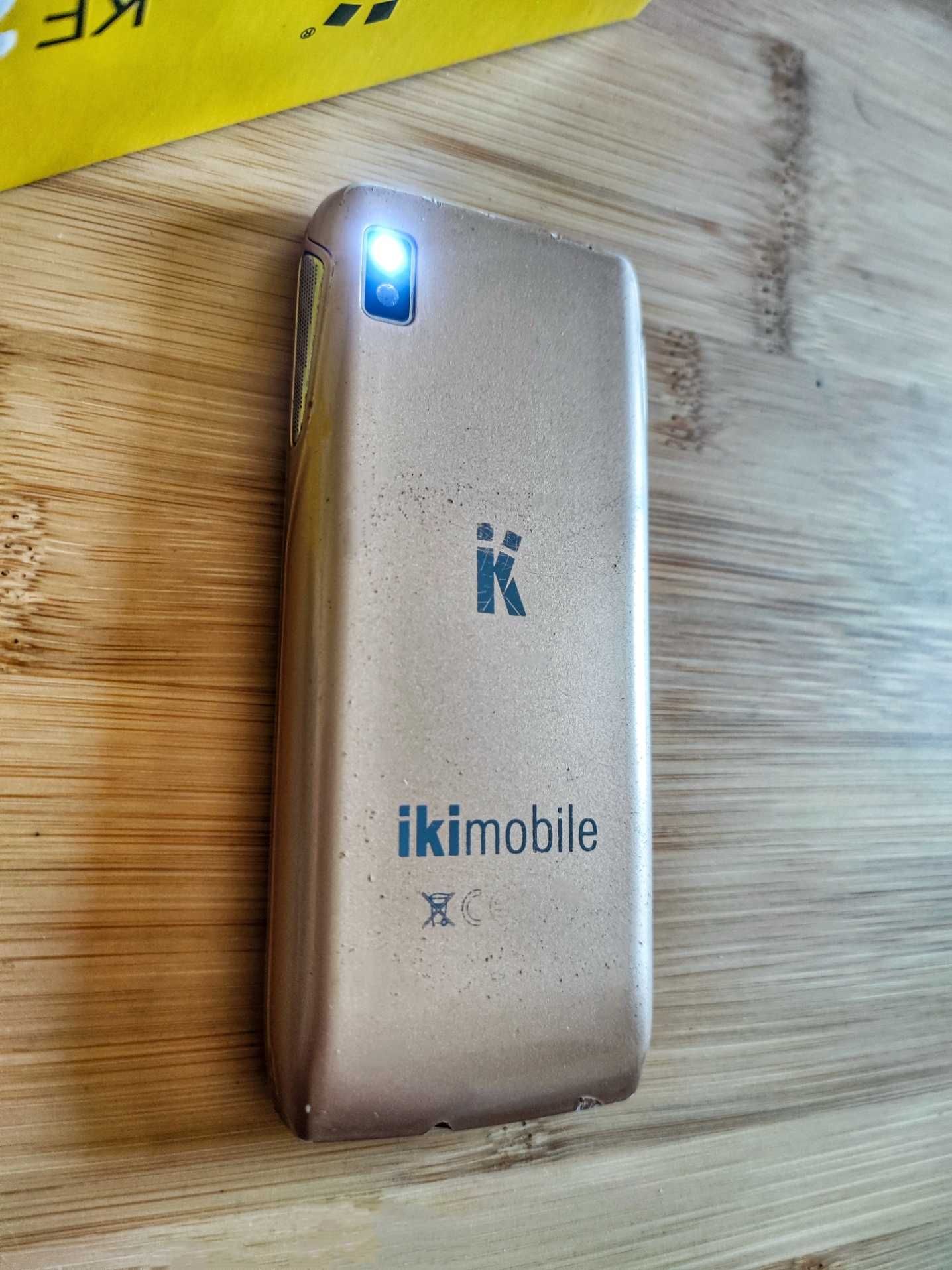 Telemóvel ikimobile KF 2.4 (Dual SIM) Gold/Silver