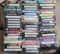 VHS касети з фільмами 60 штук