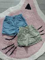 Spodenki, szorty, 74-80, H&M, Pepco