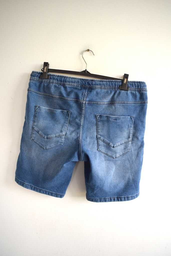 Livegry spodenki męskie jeansowe przed kolano rozmiar XL 52