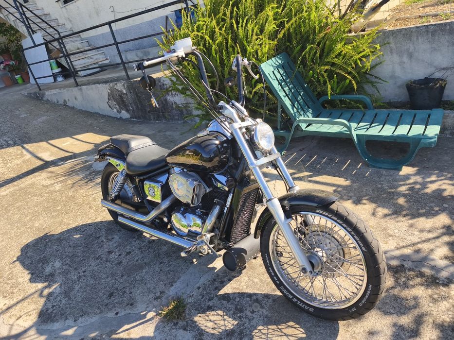 Honda Shadow black widow VT750